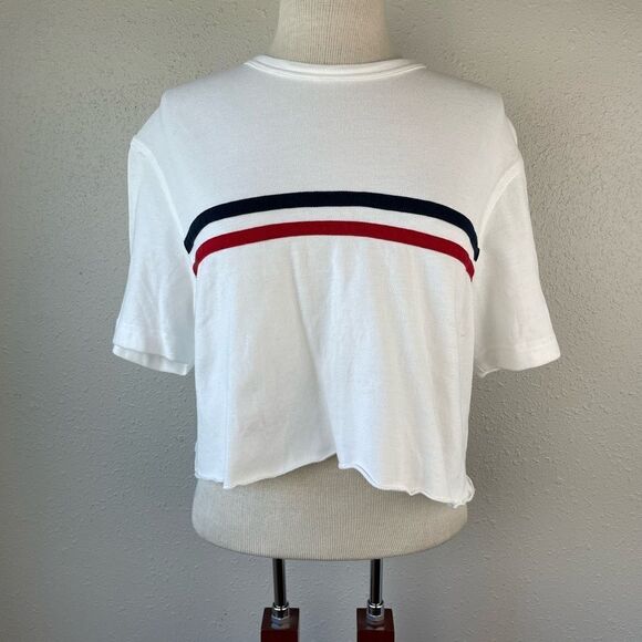 Tommy Hilfiger Cropped Top Size M EUC - Picture 1 of 5